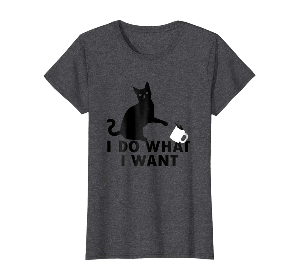 I do what I want cat t-shirt funny cat humor tee
