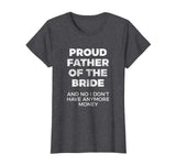Funny Gift for Father of Bride Tshirt