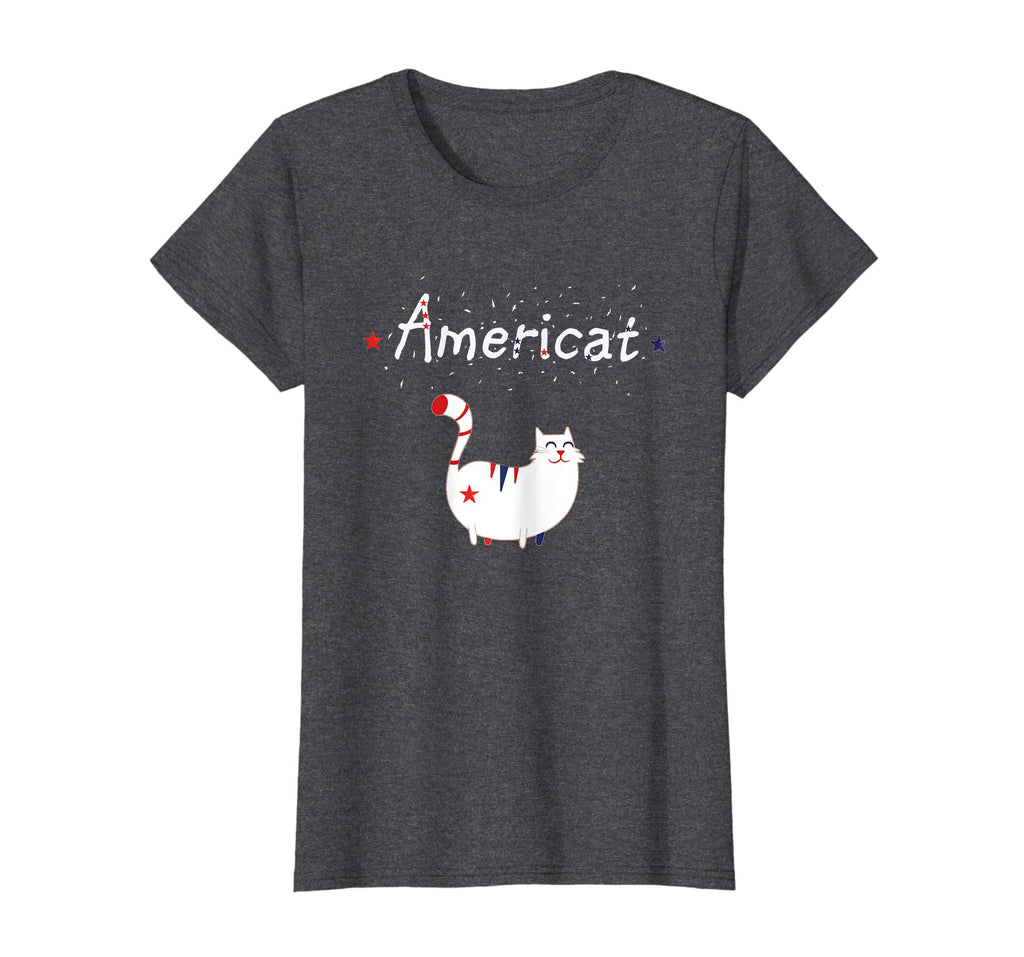 Americat Shirt | Funny Cat Shirts | Fourth Of July Shirt 4th