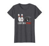 &quot;Livin' on a Spare&quot; Funny Bowling Shirt