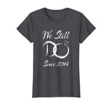 4th Wedding Anniversary Funny Tshirt For Married Couples
