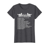 Bachelor Party Checklist Shirt - Funny Groom Shirt for Men