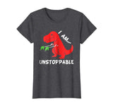 I Am Unstoppable - Funny T-rex Dinosaur Xmas T-Shirt
