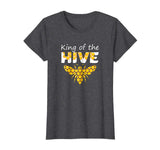 Beekeeping King of The Hive Tshirt Beekeeper Bee Funny Gifts
