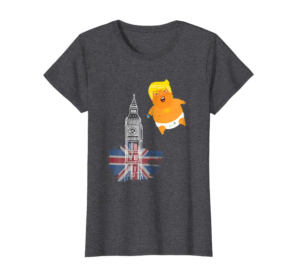Baby Trump Blimp Shirt Funny Balloon London Protest T-Shirt