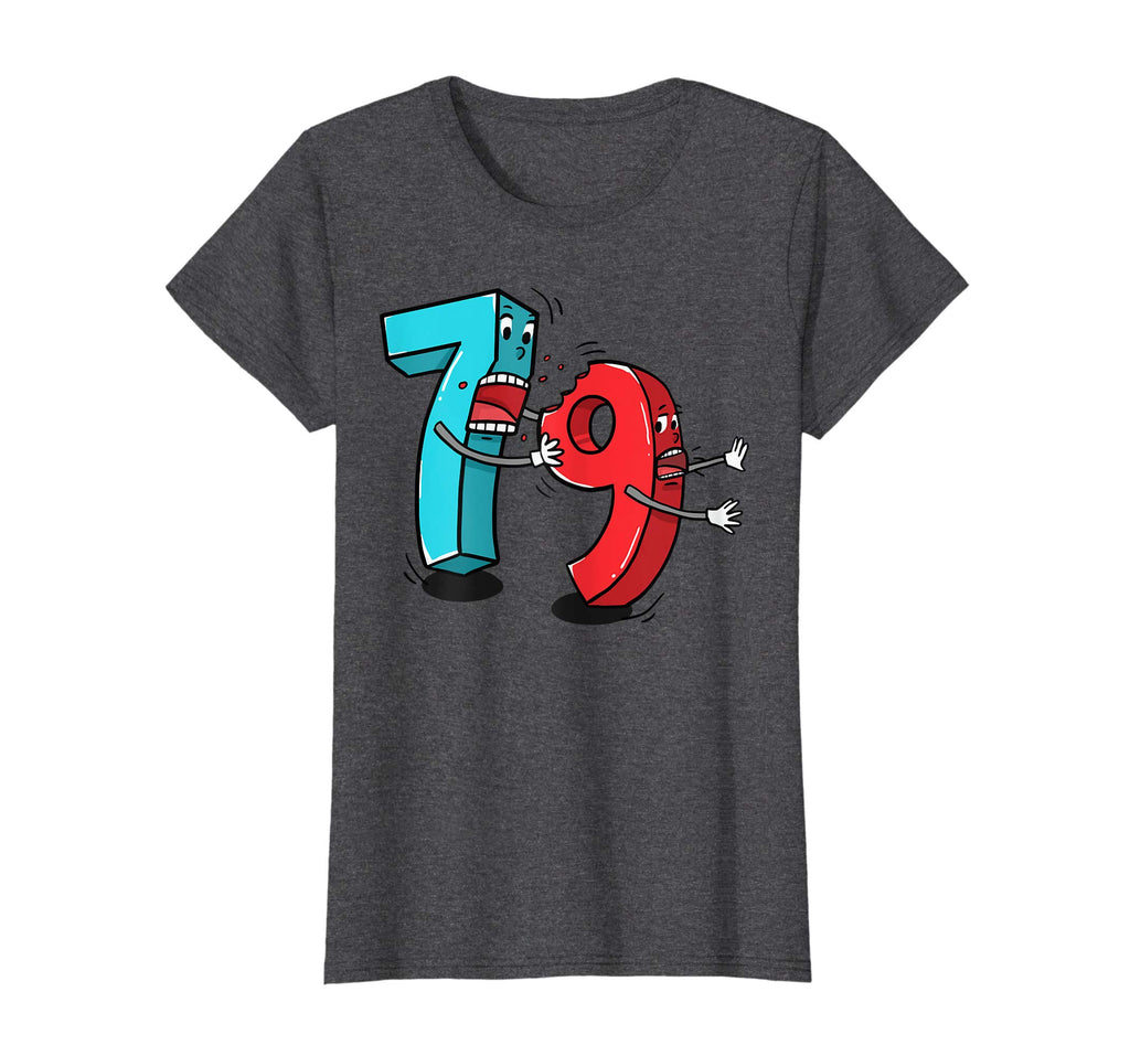 7 ate (8) 9 Funny Math T Shirt