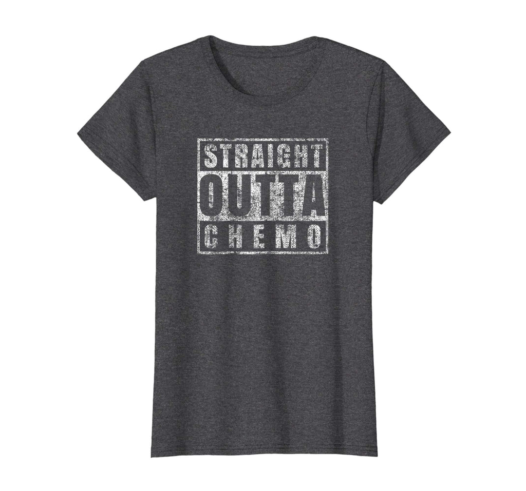 Straight Outta Chemo T-Shirt Funny Battle Cancer Gift