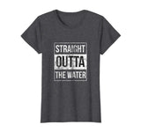 Christian Baptism Shirt Funny Outta Water Graphic Tee