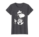 Funny Snoopy Woodstock Camping T Shirt