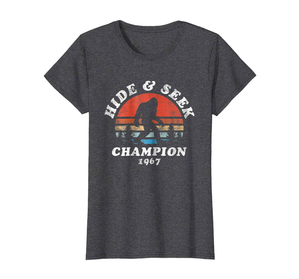 Hide &amp; Seek Champion Bigfoot 1967 Funny T-Shirt