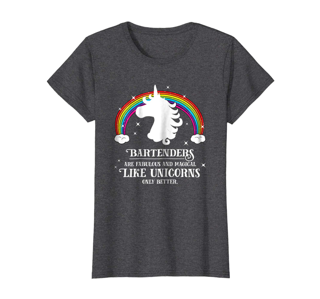 Bartenders are Magical Like Unicorns Funny Tshirt Gift