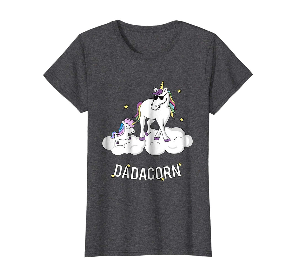 Dadacorn Shirt Funny Unicorn Best Dad Father's Day Gift