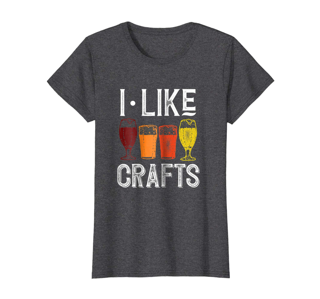 I Like Crafts Funny Vintage Brewer Craft Beer Lover Shirt