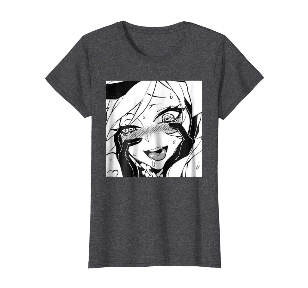 Ahegao T-Shirt Anime Funny Otaku Love Shirts