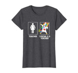 Special Education Teacher Unicorn Dabbing Funny T Shirt Gift