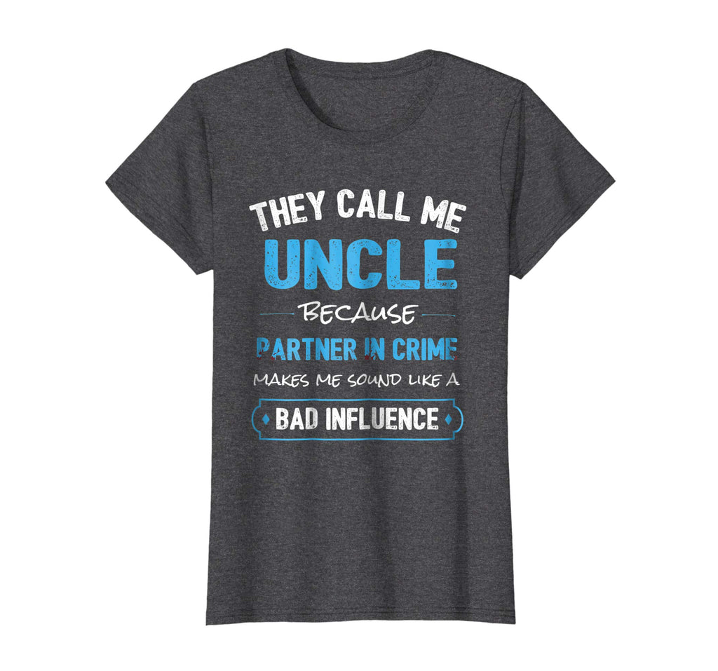 Funny Uncle Gift Shirt, Uncle Partner In Crime Shirt
