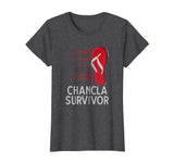 Chancla Survivor T-shirt Funny Spanish Joke Tee