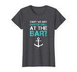 Funny Ship Cruise Vacation T-Shirt - Muster Drill At The Bar