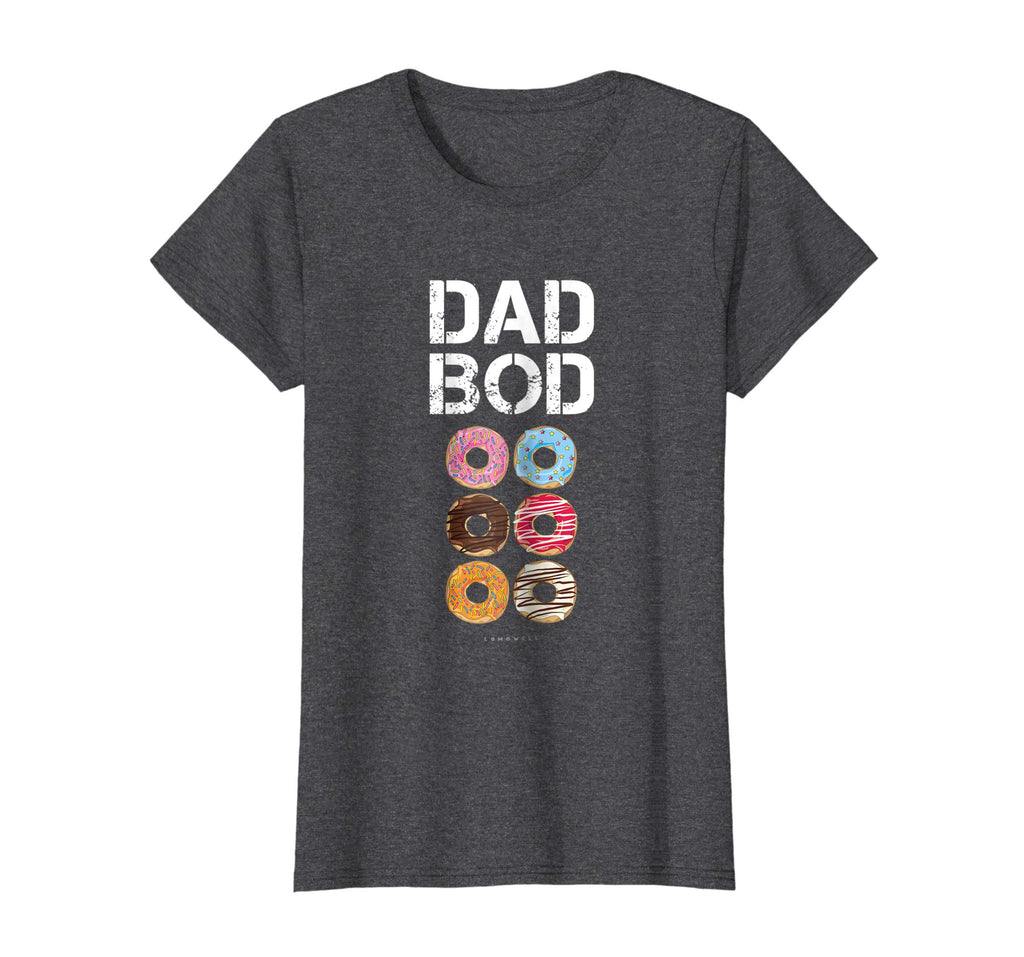Dad Bod TShirt. Funny Donut Six Pack Daddy Gym Gift T Shirts