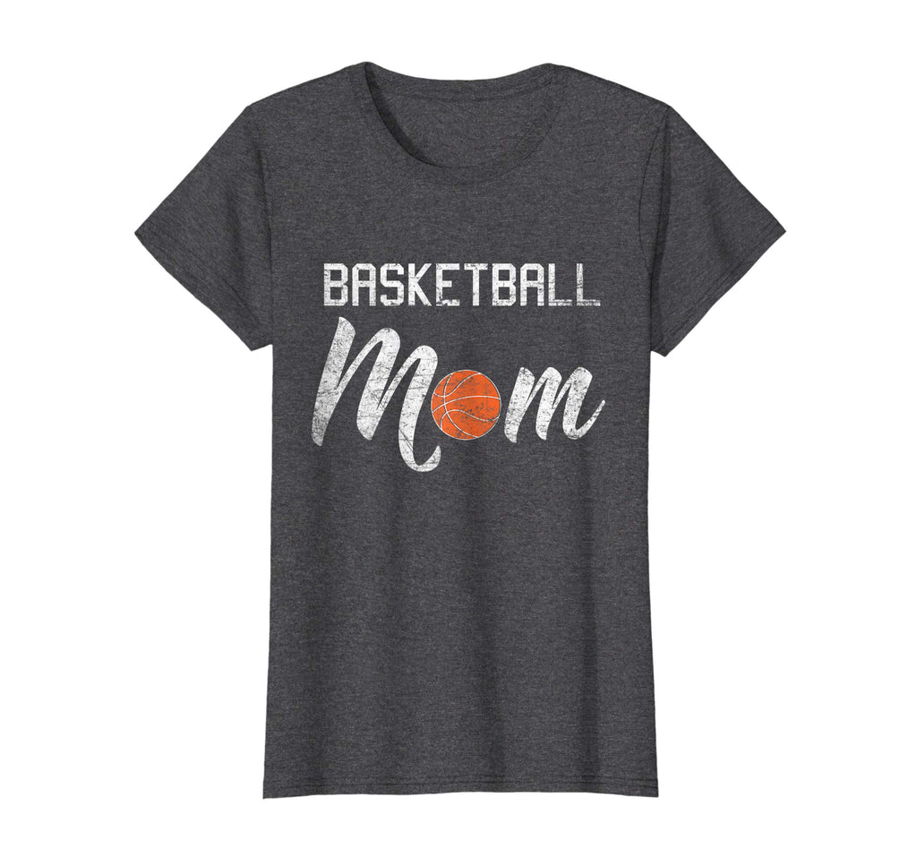 Basketball Mom T-Shirt Funny Raising Ballers Mom's Gift Tee
