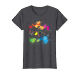 Artist Messy Painters Funny Paint Splatter Art T-shirt