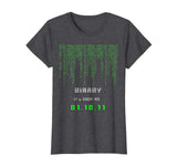 BINARY IT's EASY AS 1,2,3 Programming Coding Funny T-shirt