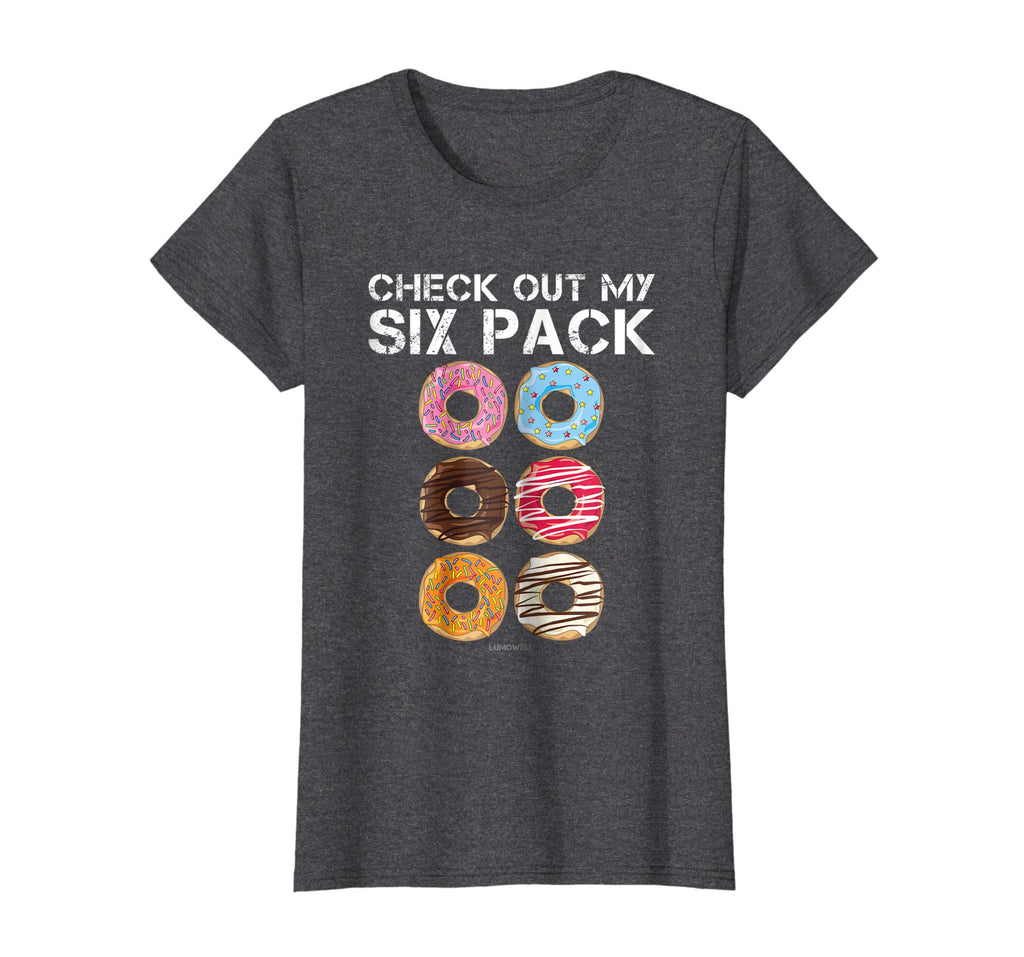 Check Out My Six Pack Donut Shirt - Funny Gym TShirts