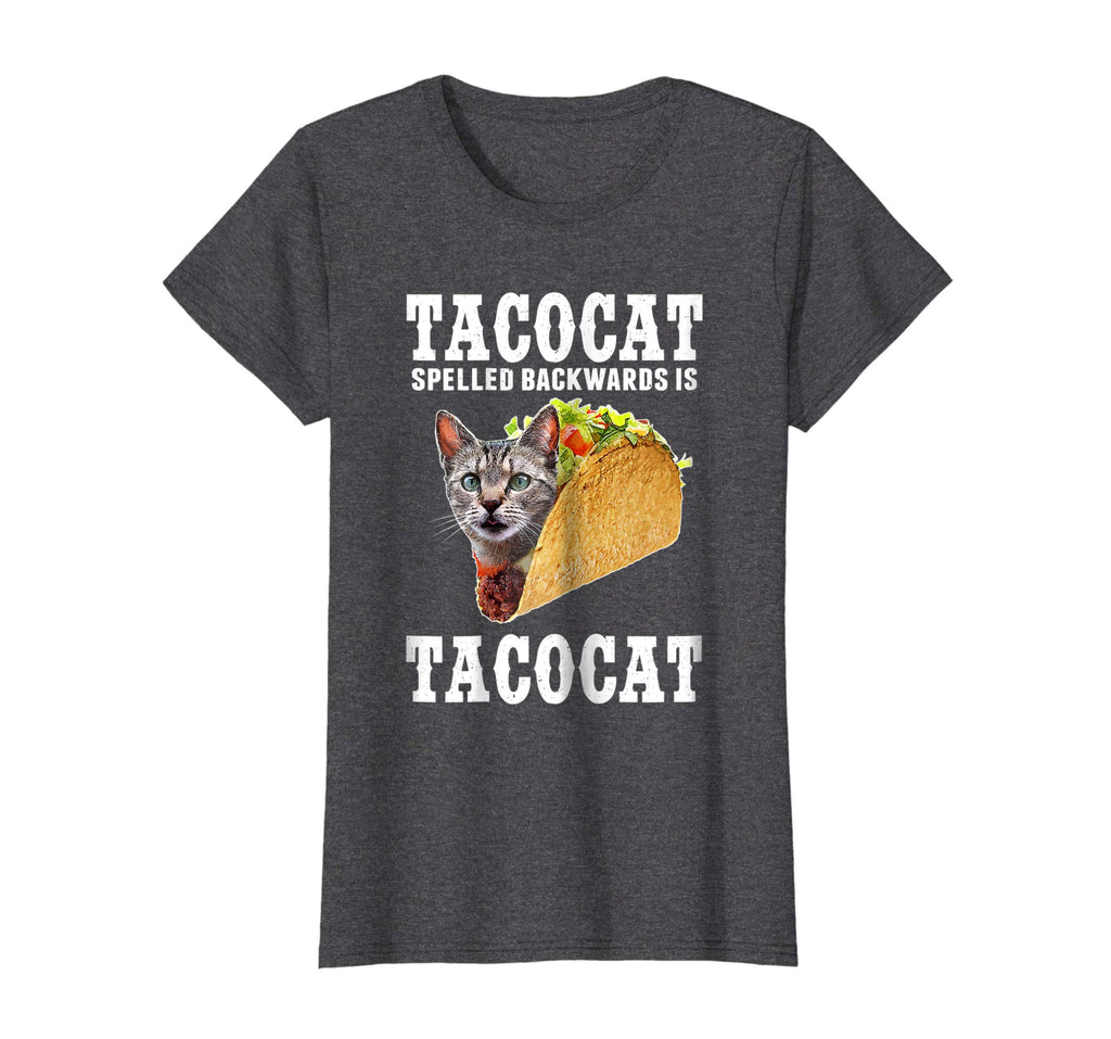 Tacocat Spelled Backwards is Tacocat Funny Cat Shirt