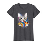 Funny Galaxy Cat Shirt | Space Cat Eat Pizza and Taco Shirt