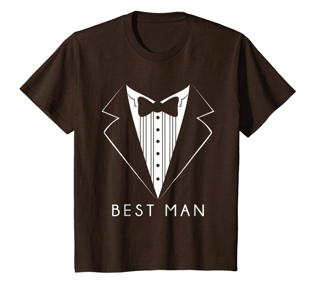 Best Man Wedding Tux Shirt Funny Matching Bachelor Gift