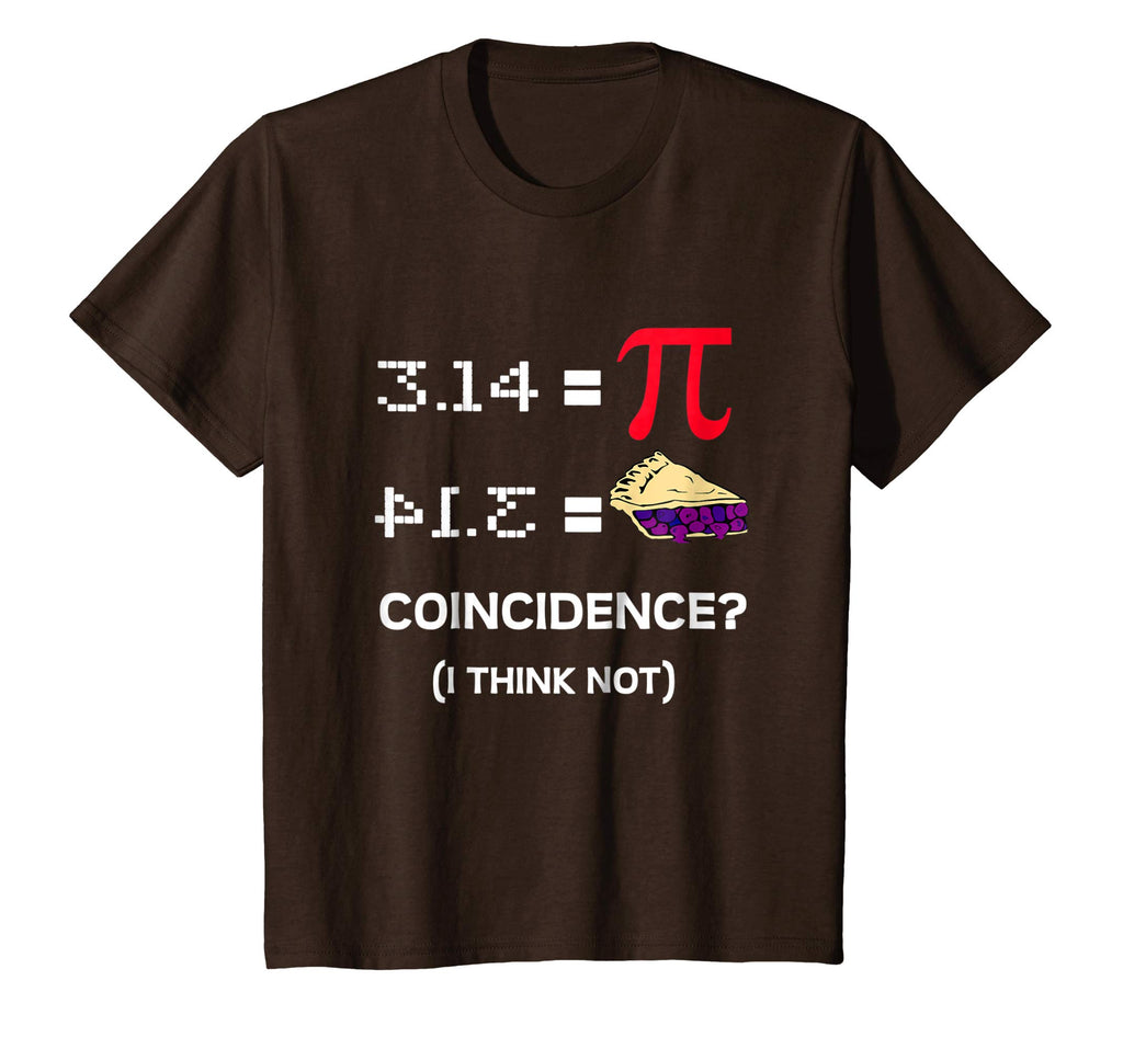 Pi Equals Pie Funny Math Pun Pi Day T-Shirt