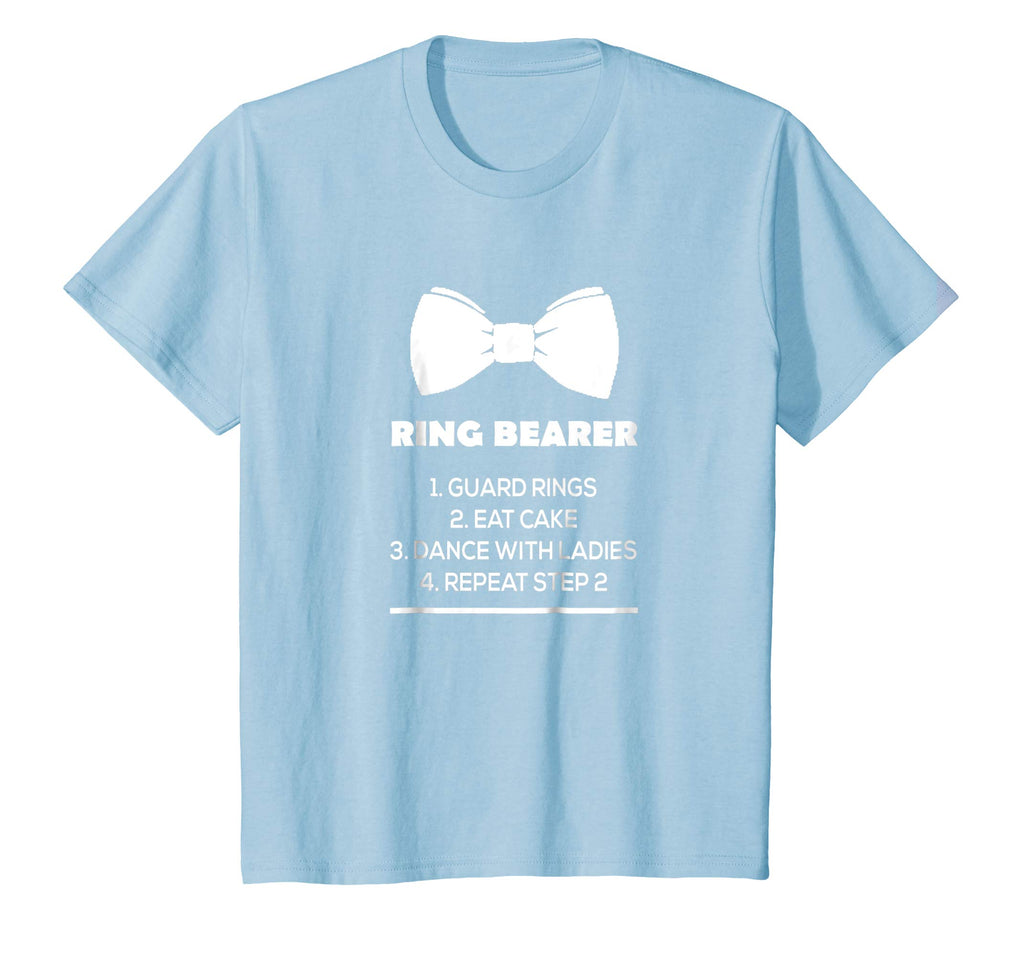 Kids Ring Bearer Bowtie Shirt - Funny Ring Bearer Shirt