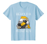 Funny Cat Shirt Behold A Meowtain Cat Mountain Tee T Shirt