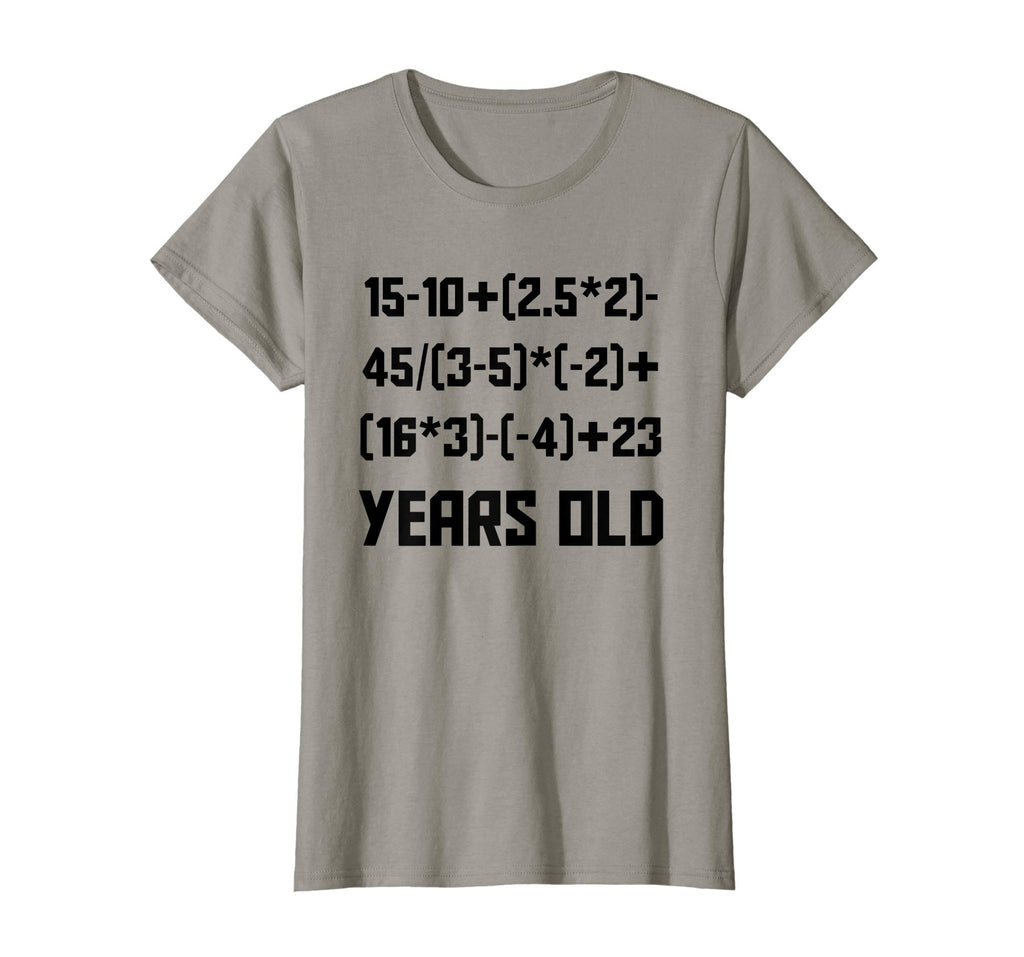 40 Years Old Algebra Equation Funny 40th Birthday Math Shirt