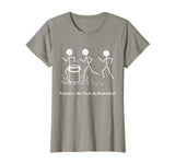 Funny Running Saying T-Shirt Runners: We Suck At Basketball