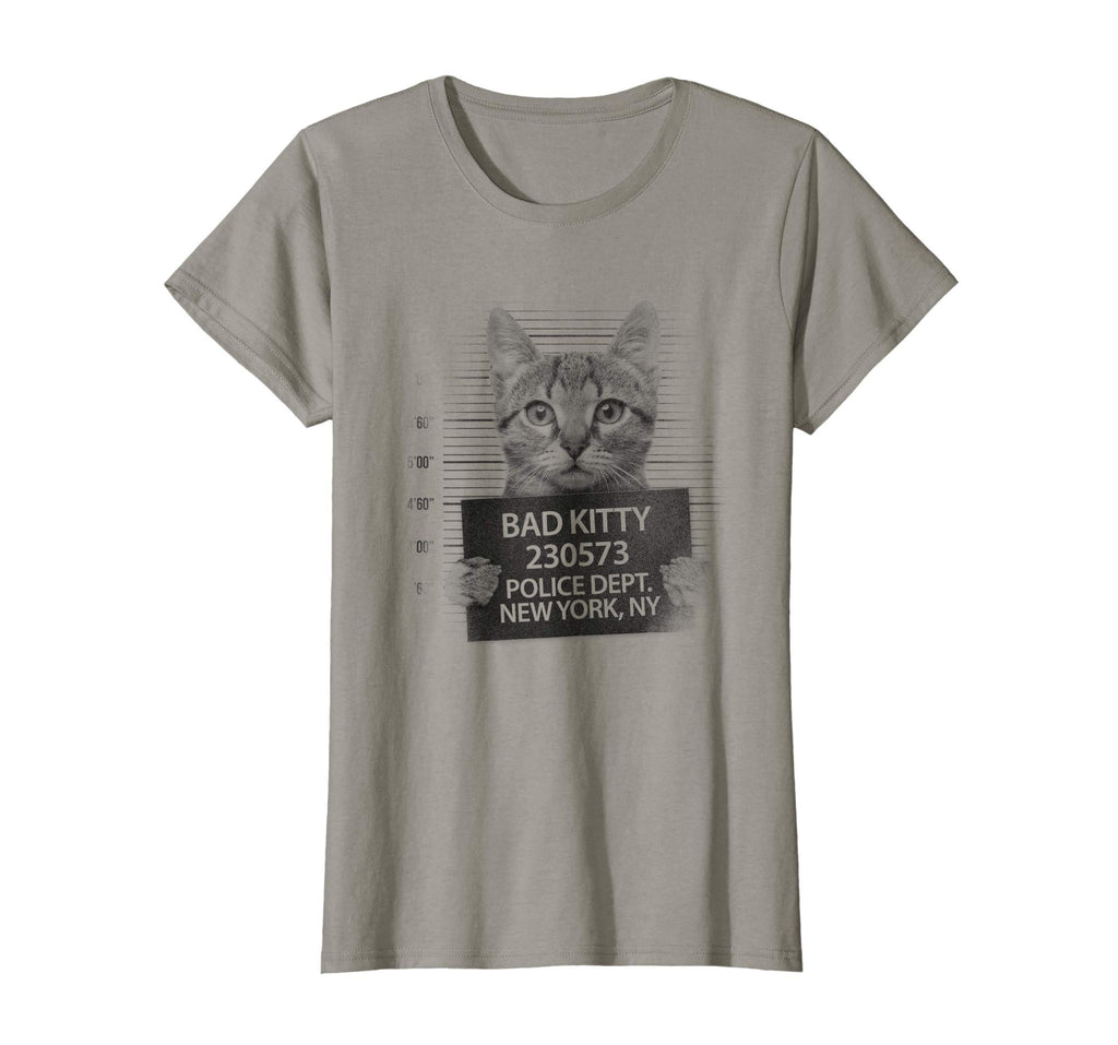 Bad Kitty Cat Police Line Up Funny Cats T-shirt Unisex