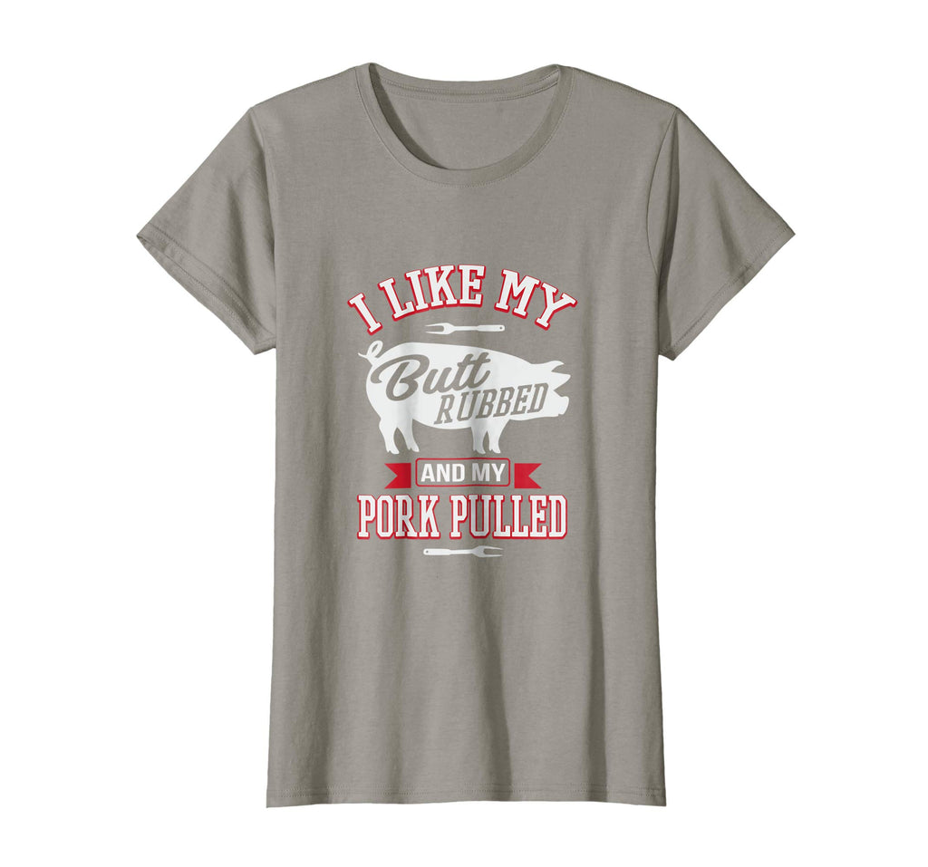 Funny Grilling BBQ T-Shirt I Like My Butt Rubbed