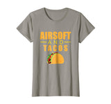 Airsoft And Tacos Funny T-Shirt