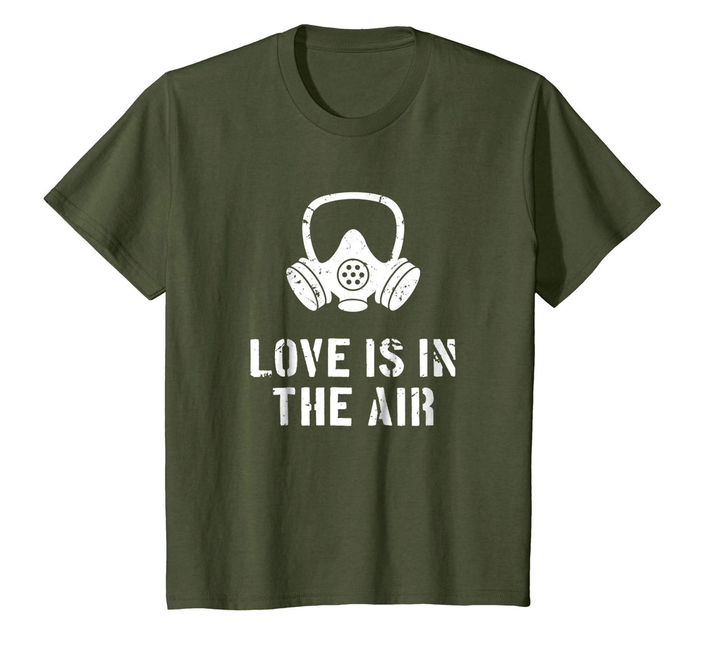 Love Is In The Air Funny Anti-Valentine's Day T-Shirt