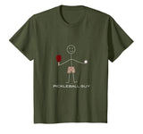 Funny Pickleball T-Shirt for Men, Pickleball Gifts for Boys