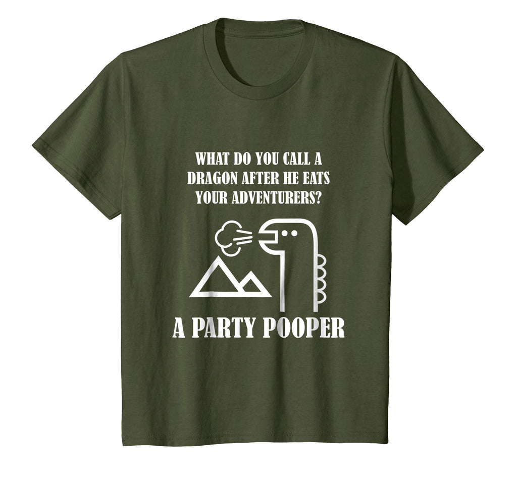 Funny DND Joke Party Pooper Shirt