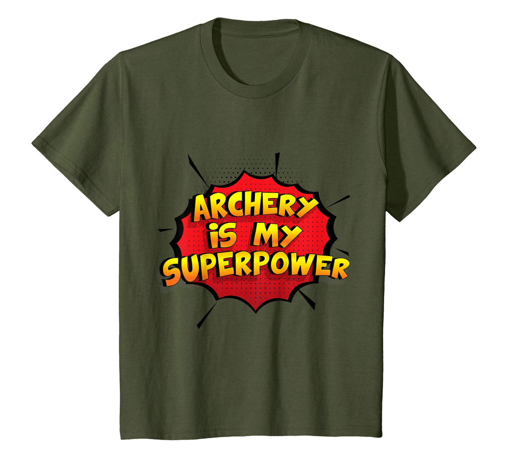 Archery is my Superpower T-Shirt Funny Archery Shirt