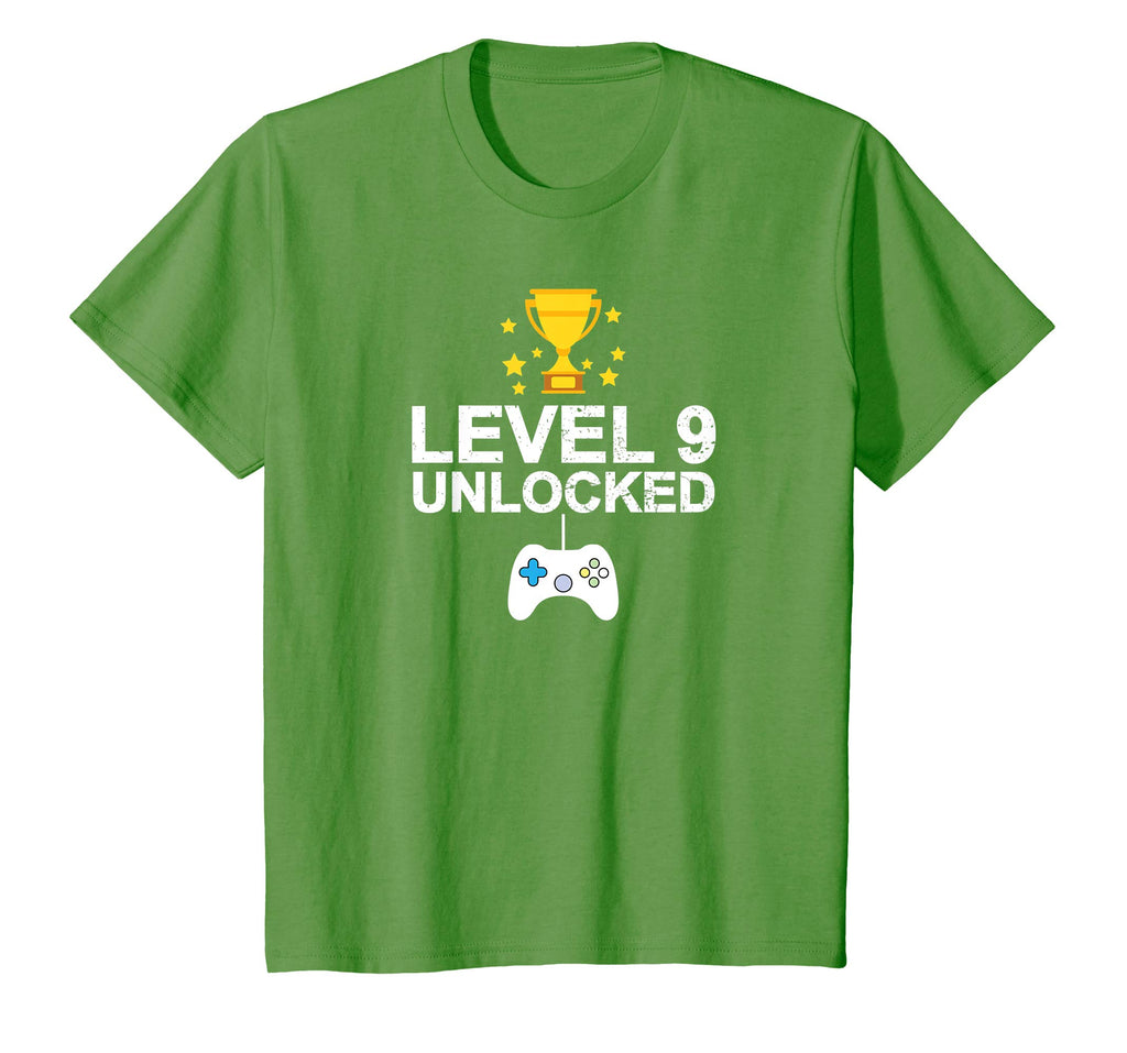9th Birthday Level 9 Unlocked Funny T-shirt Gamer Gift Baby