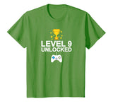 9th Birthday Level 9 Unlocked Funny T-shirt Gamer Gift Baby