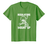 Kids Regulators Mount UP Funny Hip Hop Graphic Tshirt