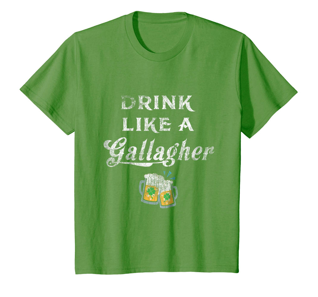 Drink Like a Gallagher St. Patty's Day Funny Ireland Tee IRL