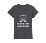 3D Printing TShirt - Funny 3D Printer Gift Birthday