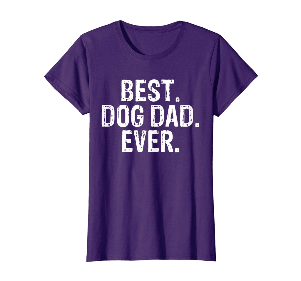 Best Dog Dad Ever Funny Text T Shirt