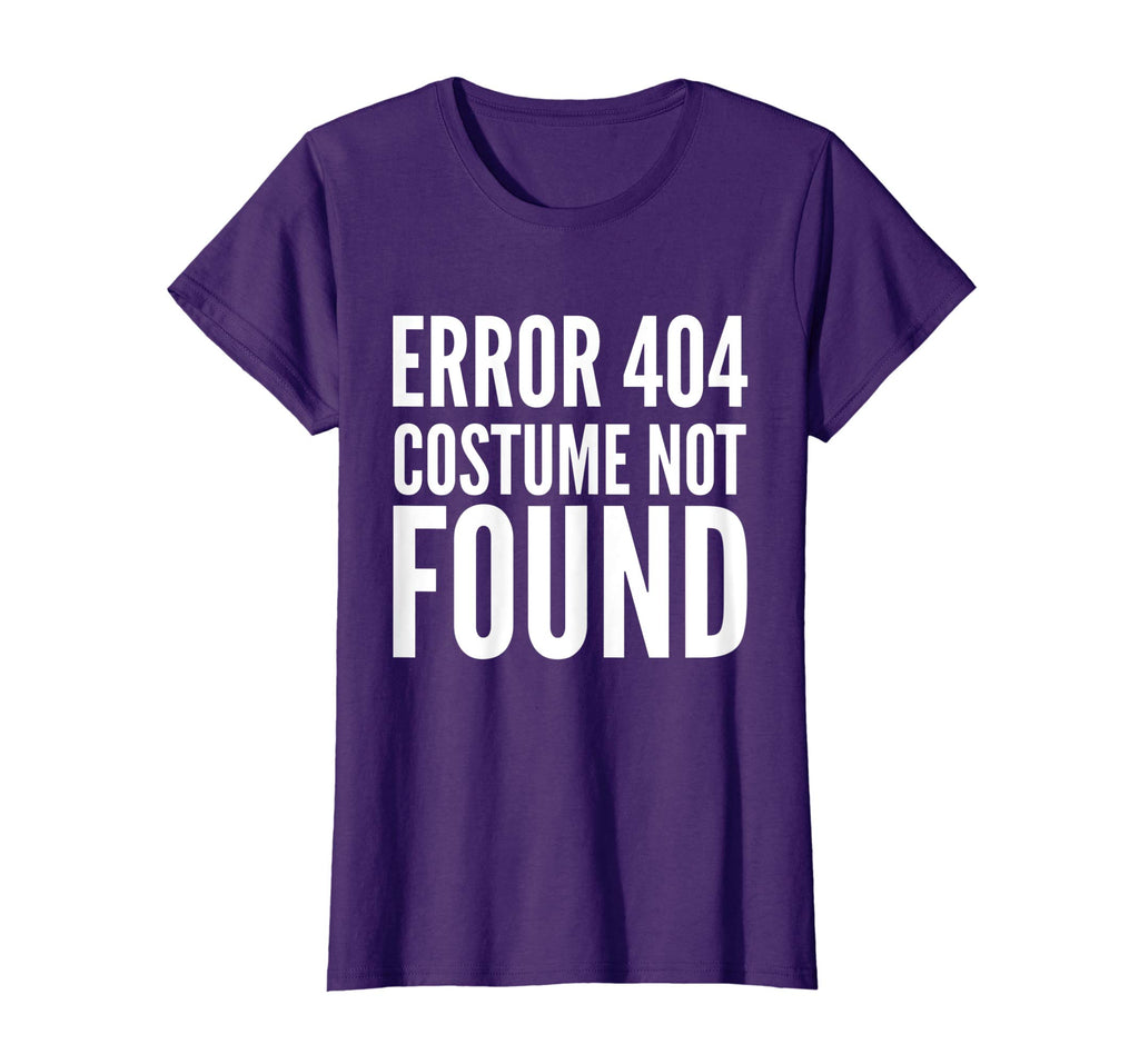404 Error - Costume Not Found - Funny T-Shirt Halloween