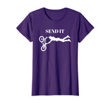 &quot;Send It&quot; BMX Bike Biking Funny T-Shirt